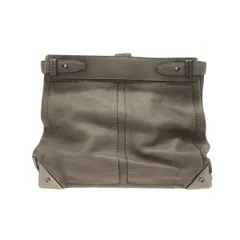 ALEXANDER WANG アレキサンダーワン レザークラッチバッグ  ベージュ