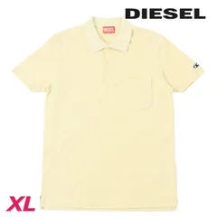 新品・未使用 ディーゼル DIESEL 半袖ポロシャツ メンズ ヴィンテージウォッシュ加工 ワンポイントオーバルDロゴ 鹿の子 T-POLO-WORKY-DOV-PE