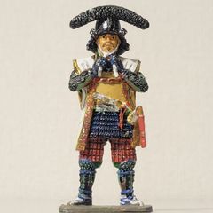 デルプラド  戦国覇王 No.42　佐竹義宣　フィギュア   歴史を変えた戦国武将たち B42