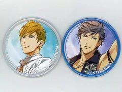 【中古】バッジ・ピンズ 霧島司＆不破剣人 缶バッジ2個セット 「ときめきレストラン☆☆☆×サンリオキャラクターズ 3 Majesty×X.I.P. LIVE -5th Anniversary Tour in Sanrio Puroland- ときめきレストラン