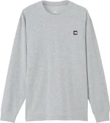ザ・ノース・フェイス THE NORTH FACE アウトドア ロングスリーブスモールボックスロゴティー メンズ L/S Small Box Logo Tee 長袖 ロンT 静電防止 吸汗 速乾 Tシャツ ロゴ トップス  NT32441 Z ミックスグレー
