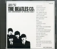 CD1枚 / ビートルズ / Best Of The Beatles CDs 1962 - 1987 / 25th Anniversary of Record Debut (PCD-29) / D00167853