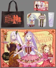 【中古】雑貨 エミリア＆ベアトリス＆エキドナ バースデーセットA 「Re：ゼロから始める異世界生活 Re：ゼロから始めるエミリアの誕生日生活 2021 in 渋谷マルイ」