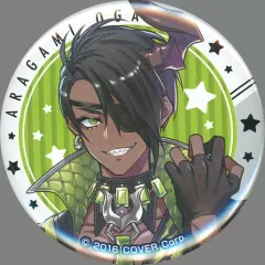 【中古】バッジ・ピンズ 荒咬オウガ 缶バッジコレクション 「バーチャルYouTuber ホロライブ ホロスターズ くじメイト」 E賞