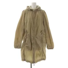 モンクレール MONCLER OMBRE GIUBBOTTO オンブル ナイロンコート スプリングコート マウンテンパーカー ロング フード ジップアップ 国内正規 0 ベージュ /ES ■OS