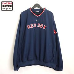 NIKE MLBボストン・レッドソックス ナイロンプルオーバー Nike MLB Red Sox ナイロンジャケット プルオーバー XL - メルカリ