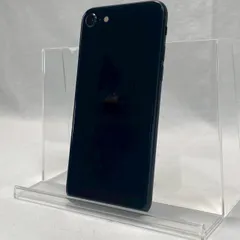 【美品】iPhone/SE/第3世代/128GB/ミッドナイト/SIMフリー/バッテリー83%/No.2023
