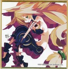 【中古】紙製品(キャラクター) メタリカ 複製ミニサイン色紙 「PS3ソフト 魔女と百騎兵」 予約特典