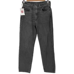 リーバイス Levis STAY LOOSE ブラックデニムパンツ レディース  Ｗ28