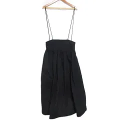 Drawer（ドゥロワー）ウールツイルサロペット　36 ブラック　美品 aw黒 Drawer - Drawer ウールツイルサロペット 黒 36 美品の通販 by