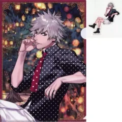 【中古】クリアファイル 黒崎蘭丸 A4クリアファイル＆ステッカーセット 「ブロッコリーオンラインくじ うたの☆プリンスさまっ♪ Special Anniversary Ver.」 D-9賞