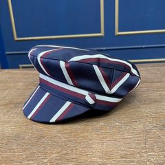 original john LIVERPOOL HAT STRIPE NAVY　　モッズ　レトロ　マリンキャップ　キャスケット