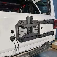 社外スキーキャリア ROCKY SHOULDER RACK 背面タイヤ装着 タイヤラック スペアタイヤキャリア クロスカントリー SUV