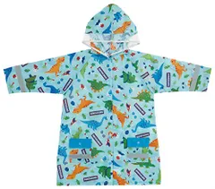 スケーター(Skater) レインコート キッズ 子供用 ディノサウルス 恐竜 男の子 適応身長110-125cm RACO1