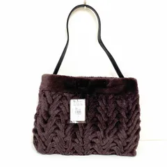 【nouer】ヌエール/フェイクファーショルダーバッグ/未使用品/ヤマダヤ