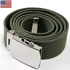 実物 Deadstock GI belt (US ,CE刻印入り) ガチャベルト