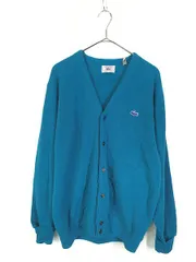 カートコバーン 糸巻きタグ 70s IZOD ラコステ アクリルカーディガン カートコバーン 糸巻きタグ 70s IZOD ラコステ アクリル