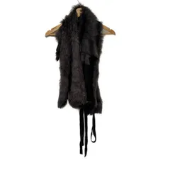 【リコさま】カールドノヒュー ムートン マフラー ストール KARL DONOGHUE - 新品 カールドノヒュー 羊革 巻き方自在 本格