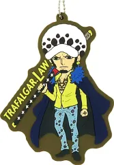 【中古】キーホルダー トラファルガー・ロー ラバーマスコットコレクション 「一番くじ ワンピース BEYOND THE LEVEL」 H賞