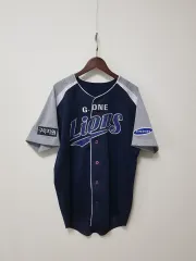韓国プロ野球 サムスンライオンズ レプリカユニフォーム ホーム 値下げ！◇韓国プロ野球「サムスン・ライオンズ」実着用ユニ