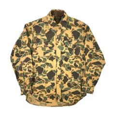 80s 90s vintage Eddie Bauer エディーバウアー 黒タグ  カモフラ 長袖シャツ ジャケット ビンテージ