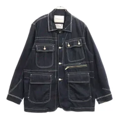 White Mountaineering (ホワイトマウンテニアリング) 24SS DENIM COVERALL WM2471203 デニムジャケット カバーオール インディゴのサムネイル