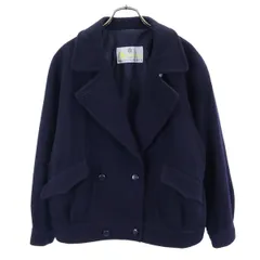 アクアスキュータム ウールジャケット 9 紺 Aquascutum レディース
