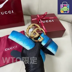【今日特価】Gucci Chroma シリーズ インターロックド GG ベル-1