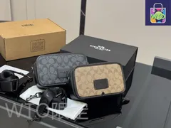 【今日特価】Coach コーチ ベッククロスボディ シリーズ 中幅織物ストラップで快適性に優れたデザイン-WTO輸入2
