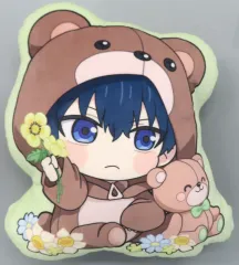 【中古】クッション・本体 潔世一 ミニキャラダイカットクッション フラワーベアver 「ブルーロック×CHARACHA＜妖怪＞ in FavoteriA」