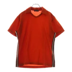 COMME des GARCONS (コムデギャルソン) 05SS サイドライン 半袖ポロシャツ HO-T002 オレンジのサムネイル