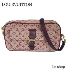 LOUIS VUITTON ルイヴィトン モノグラムミニ ジュリエット ショルダーバッグ M92315 ワインレッド系 中古
