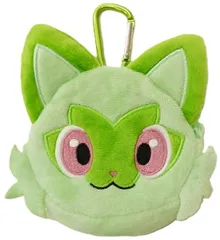 【送料込み♪】マルヨシ*カラビナ付きミニポーチ ポケットモンスター ニャオハ(PS-0054SG)