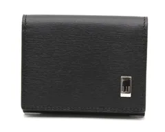 ダンヒル コインケース 小銭入れ カードケース カード入れ レザー ブラック 黒 シルバー金具 ロゴ 財布 ミニ ウォレット