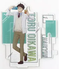 【中古】アクリルスタンド・アクリルパネル 及川徹 アクリルスタンド 「ハイキュー!! GiGOコラボカフェ 第2弾」