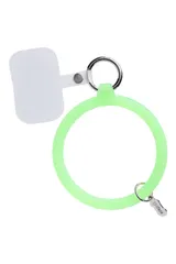 [ハミィ] iFace Reflection Neo Silicone ブレスレット ハンドストラップ (クリアグリーン)【 各種スマートフォン対応 スマホ 携帯ストラップ シリコンストラップ リストストラップ 落下防止 おしゃれ 】 [クリアグリーン]