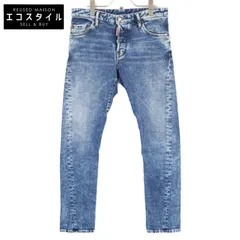 DSQUARED2 ディースクエアード 【国内正規】S74LB0567 SEXY TWIST JEAN ボタンフライ デニムパンツ/ 46