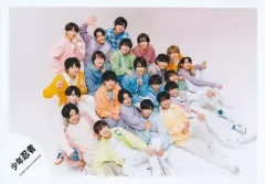 【中古】生写真(ジャニーズ) 少年忍者/集合(21人)/横型・全身/少年忍者 ISLAND TV プロフィール写真撮影オフショット 第2弾/公式生写真