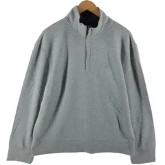 古着 ノーティカ NAUTICA ハーフジップスウェットシャツ トレーナー メンズL相当/eaa434004