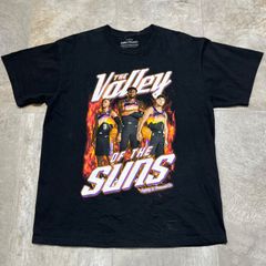 SUPPLY & DEMAND  Tシャツ  NBA  SUNS  プリントT  ブラック  黒  L size   バスケ  サンズ  デビン・ブッカー  クリス・ポール  古着
