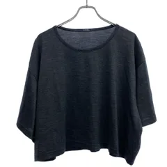 LIMI feu リミフゥ 21AW サスペンダーワイドTシャツ LX-T03-140 グレー 2のサムネイル