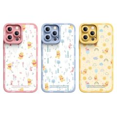 【特価商品】プー スマホケース プー カメラレンズ保護付き 傷つけ防止 iPhone iPhone 16 用 用 ケース くまのプーさん プー くまのプーさん ワイヤレス充電対応 アイフォン くまのプーさん 16 ケース 衝撃吸収 ケース くまのプーさん プー