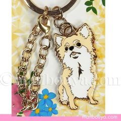 犬 キーホルダー 鍵 おしゃれ かなる アニマル フレンズ キーリング チワワ バッグチャーム