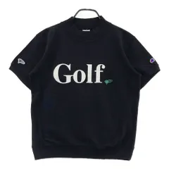 サイズ：SMALL BEAMS GOLF ビームスゴルフ ×CHAMPION 半袖 スウェットトレーナー  ブラック系 [240101530883] ゴルフウェア レディース ストスト
