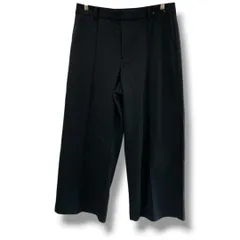 UNIQLO ユニクロ ブラッシュドジャージーワイドパンツ パンツ 221-470731 紺 ネイビー XXLサイズ レディース  プラスエスU-No.8