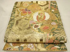 伊豆蔵明彦　組帯　袋帯　正絹　佐賀錦リバーシブル　未仕立て 楽天市場】自然染織家の伊豆蔵明彦作 正絹袋帯ひなや謹製 切りば