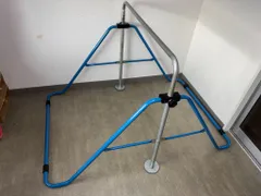 YUKI様専用／中古補助ベルト付き／中古だが綺麗／子供用折りたたみ鉄棒／福発メタル／日本製SG規格