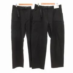 ユニクロ UNIQLO タグ付き 25SS ギアパンツ 2点セット まとめ ストレッチ L 黒 ブラック 321-479029 /UO
