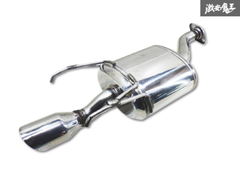 【程度良好】MUGEN 無限 ムゲン GD1 GD3 フィット L13A L15A 2WD ステンレス リアピース マフラー JASMA 98R00818 即納 棚