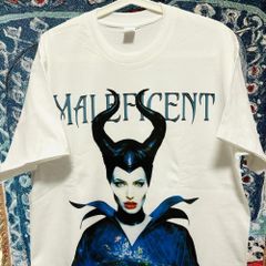 レトロ ディズニー リプリント ティーシャツ 夏 半袖 メンズ 新品 Maleficent ディズニー 悪役 半袖 Tシャツ 新品 XL 2XL レトロ 個性的 奇抜  攻め 前衛的 ビンテージリプリント vintage riprint 古着
